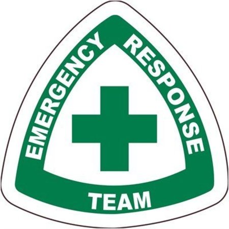 NMC Emergency Response Team Hard Hat Label, Pk25, Subject Matter: Medical/Hospital HH133R